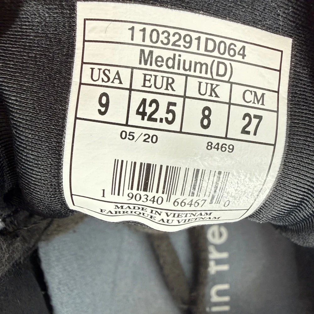 Brooks Glycerin 18 Mens 9 Running Shoes Black Blue Sneakers comfort walking